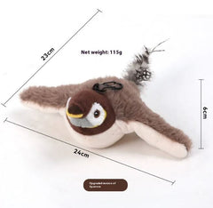 Interactive Bite-resistant Plush Octopus Pet Toy